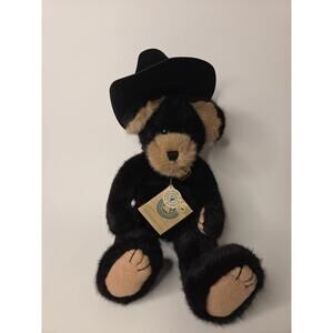 Boyds Bears "BURLINGTON P. BEANSTER" 16" Plush Bear RETIRED 1999 Collar W/Bell